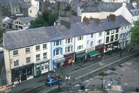 Nice houses just bellow the Caernarfon castle.