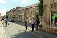 In the streets on Stow-on-the-Wold.